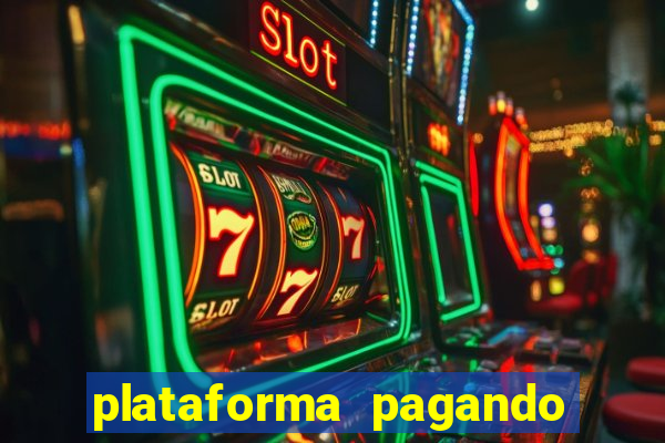 plataforma pagando bonus no cadastro